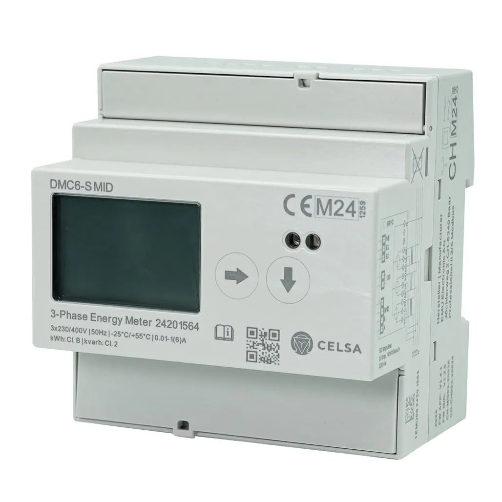 CELSA DMC6-S MID | Modbus RTU